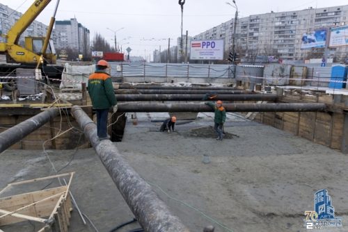 «Жилстрой-2» начал внутренние работы в переходах к станции метро «Героев Труда»