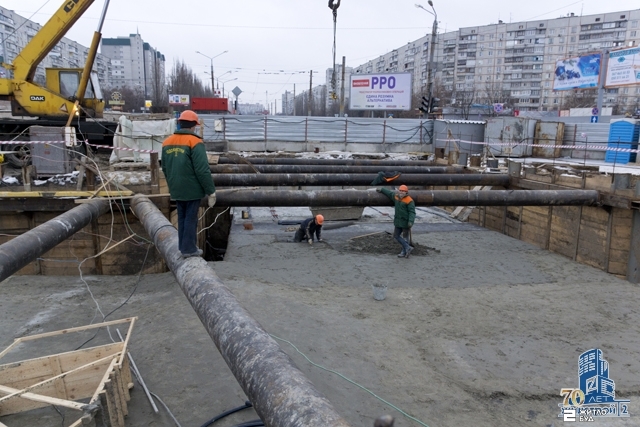 «Жилстрой-2» начал внутренние работы в переходах к станции метро «Героев Труда»