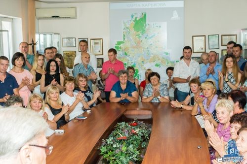 Cотрудники ОДО «Жилстрой-2» получили награды в честь Дня строителя