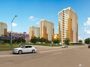 Продолжается строительство четырех секций ЖК «МЕРИДИАН»