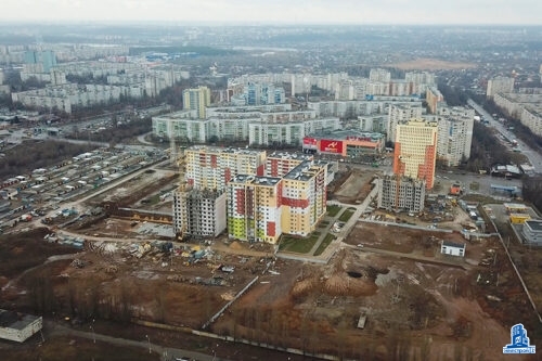 Во второй секции начаты работы по перекрытию восьмого этажа