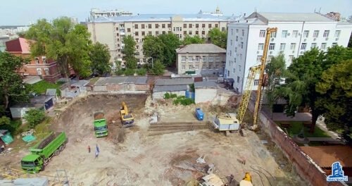 В ЖК “Октава” начата разработка котлована